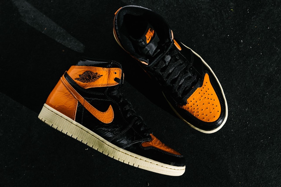 nike air jordan 1 high orange