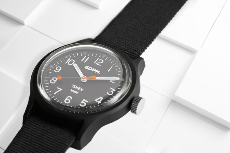 TIMEX x SOPH. x END. 三方聯名重塑經典MK1 軍錶| Hypebeast