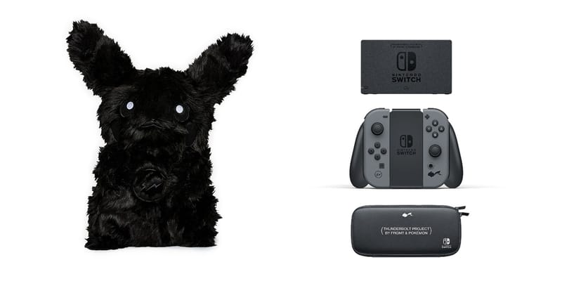 THUNDERBOLT PROJECT BY FRGMT & POKÉMON 發佈全新Pikachu 與Switch