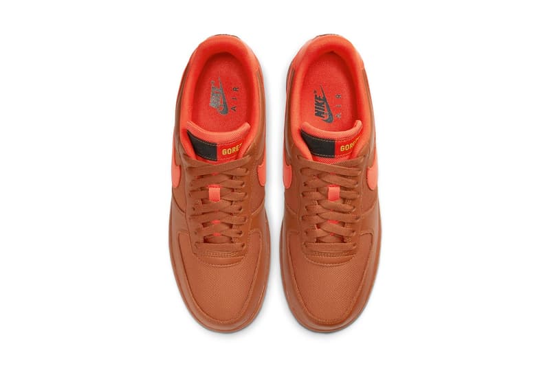 nike air force 1 gore tex desert orange