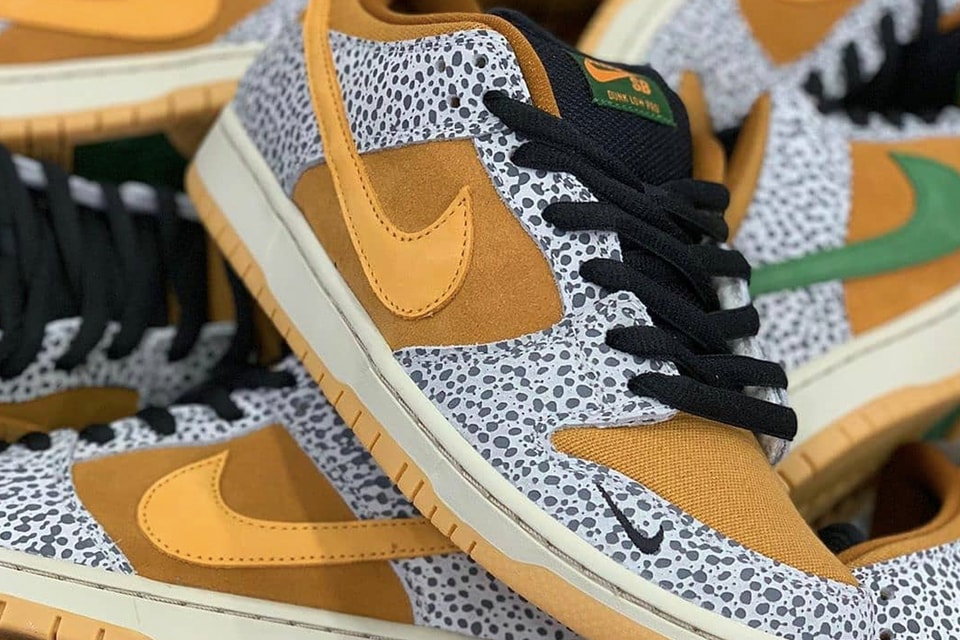 nike sb dunk low atmos safari