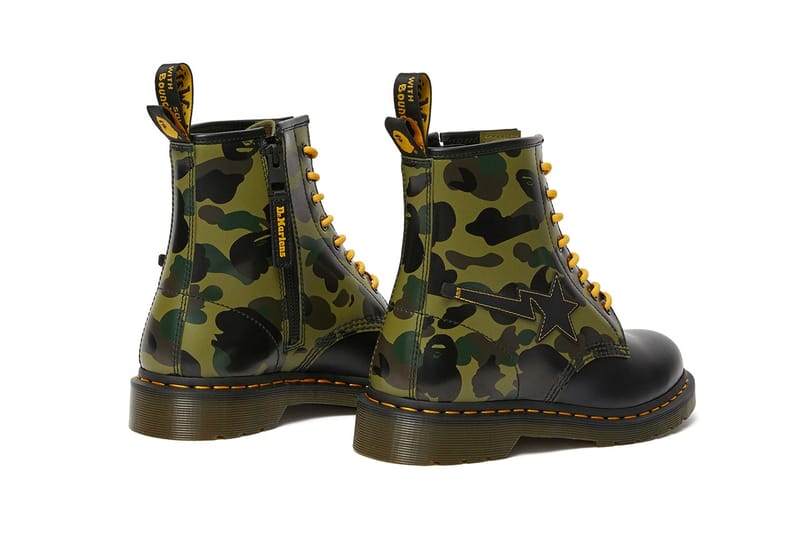 Dr martens camouflage on sale boots