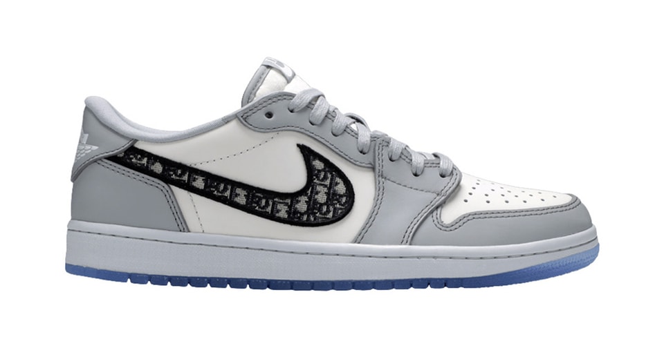 率先近賞 Dior x Jordan Brand 聯乘大作 Air Jordan 1 Low | Hypebeast