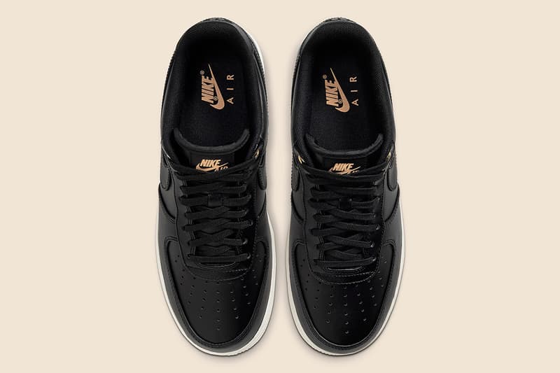 nike air force 1 low black pack
