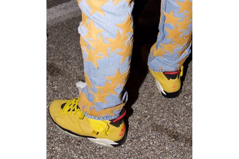 jordan 6 cactus jack yellow