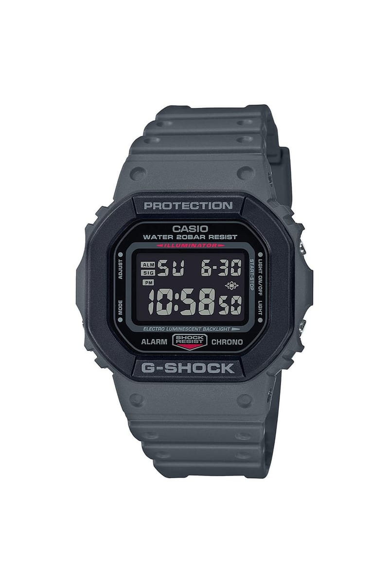 G-SHOCK 推出DW-5600 和GA-2000 全新配色「Utility」別注腕錶| Hypebeast