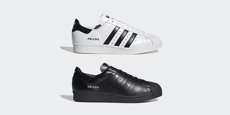 PRADA for adidas 全新配色聯乘Superstar 鞋款曝光| Hypebeast