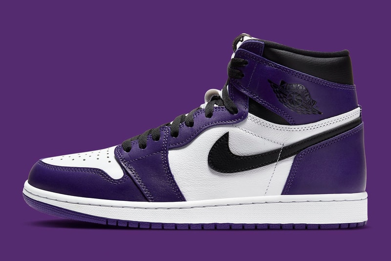 Air Jordan 1 Retro High OG 最新配色「Court Purple」官方圖輯曝光