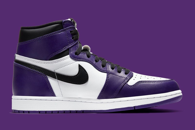 Air Jordan 1 Retro High OG 最新配色「Court Purple」官方圖輯曝光