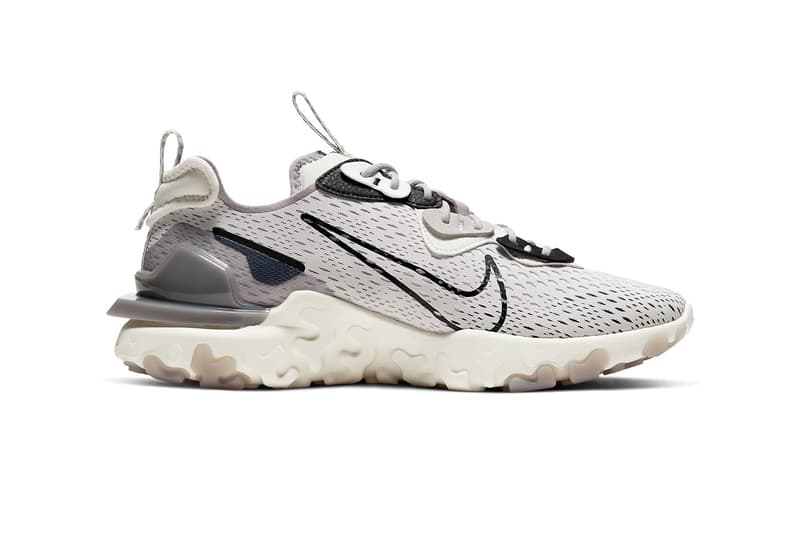 nike react vision men's vast grey