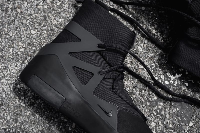 HYPEBEAST 近賞Nike Air Fear of God 1 最新配色「Noir」 | Hypebeast