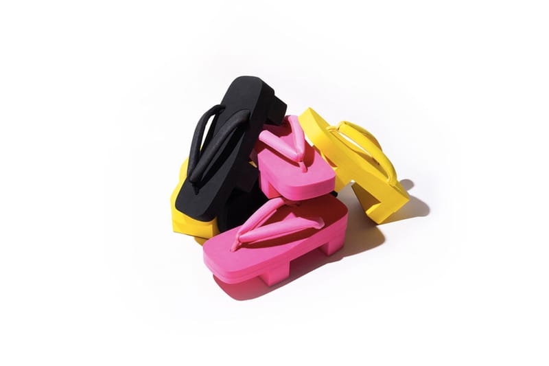 日本老店菱屋Calen Blosso 推出Geta Flip Flops 變種下駄| Hypebeast