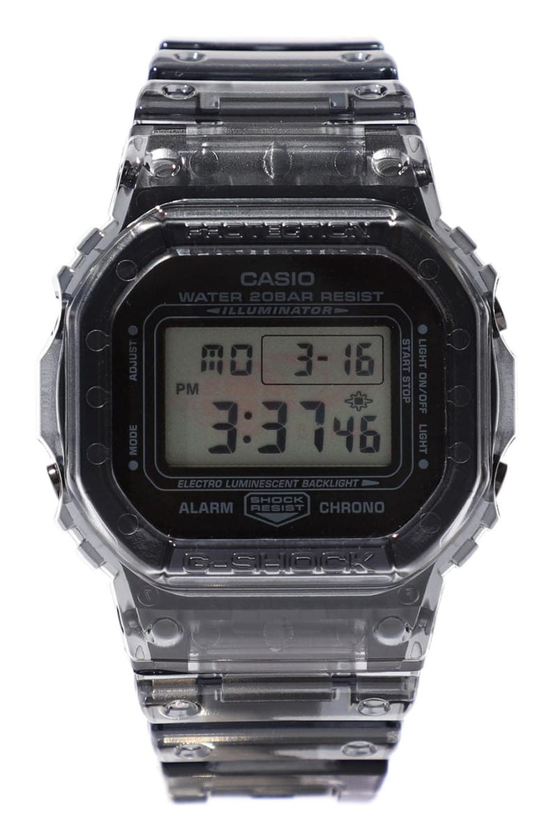 BEAMS x G-Shock 全新半透明系列聯乘腕錶發佈| Hypebeast