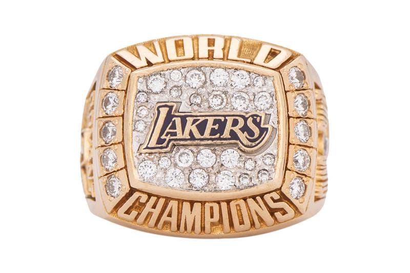 Kobe Bryant 的「NBA 冠軍指環」以20 萬美元賣出| Hypebeast