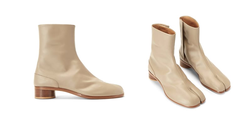 Maison Margiela 人氣靴款Tabi Ankle Boot 迎來全新配色「Beige