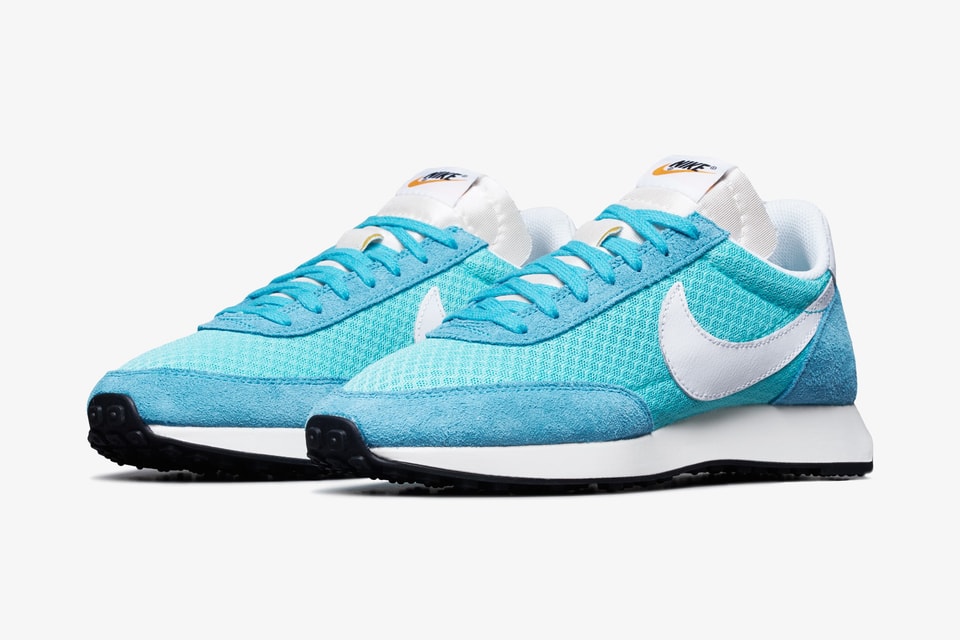 nike tailwind 79 blue and white