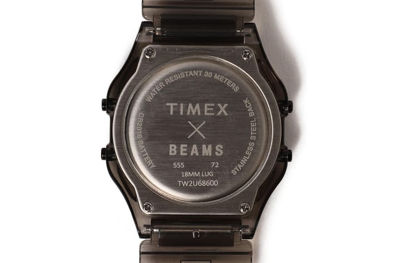 BEAMS x TIMEX 打造別注透明材質手錶系列| Hypebeast