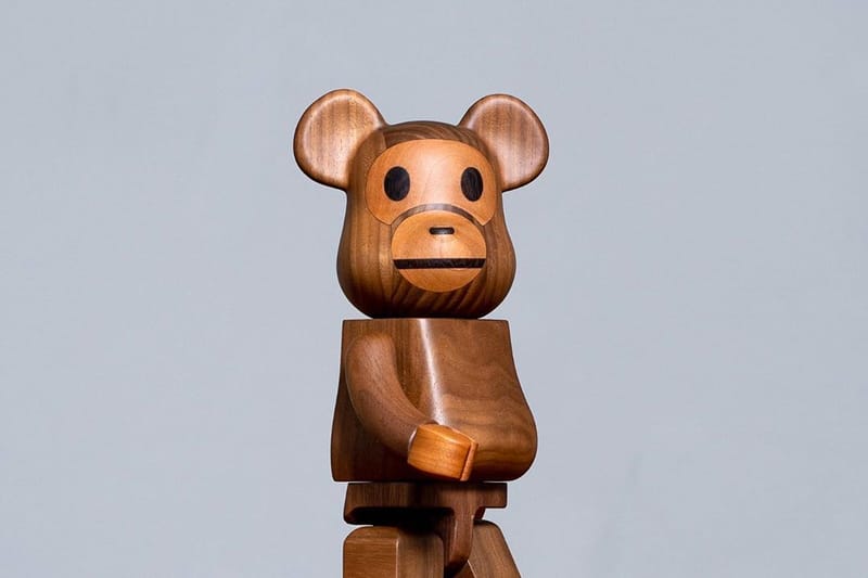 Karimoku x Medicom Toy BE@RBRICK 400% 木製BABY MILO 玩偶香港發售