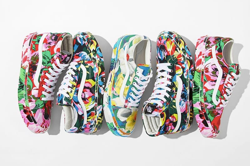 KENZO x Vans 推出別注「Floral」鞋款系列| Hypebeast