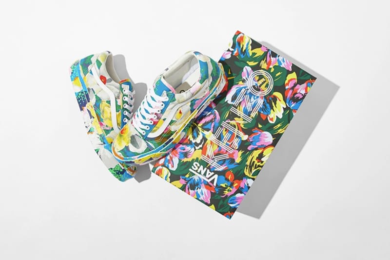 KENZO x Vans 推出別注「Floral」鞋款系列| Hypebeast