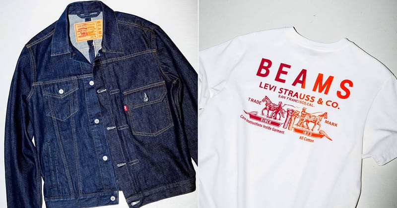 LEVI'S® x BEAMS 全新「Half & Half」聯乘系列港台發售情報| Hypebeast