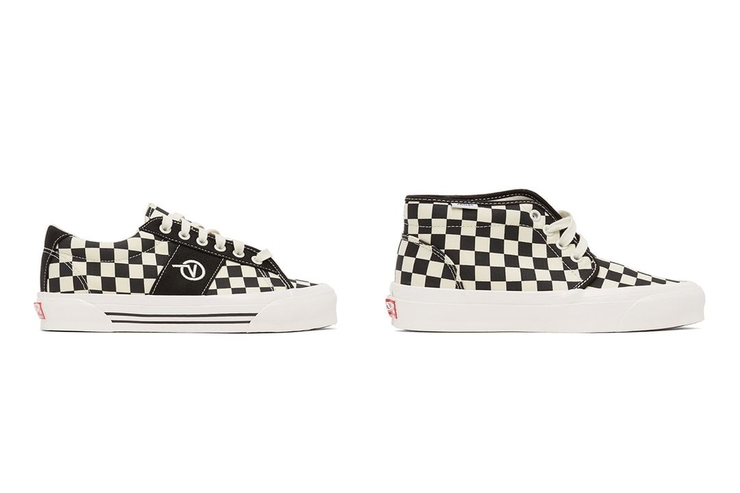 Vans 移植經典「Checkerboard」圖案到兩個經典鞋款 | Hypebeast