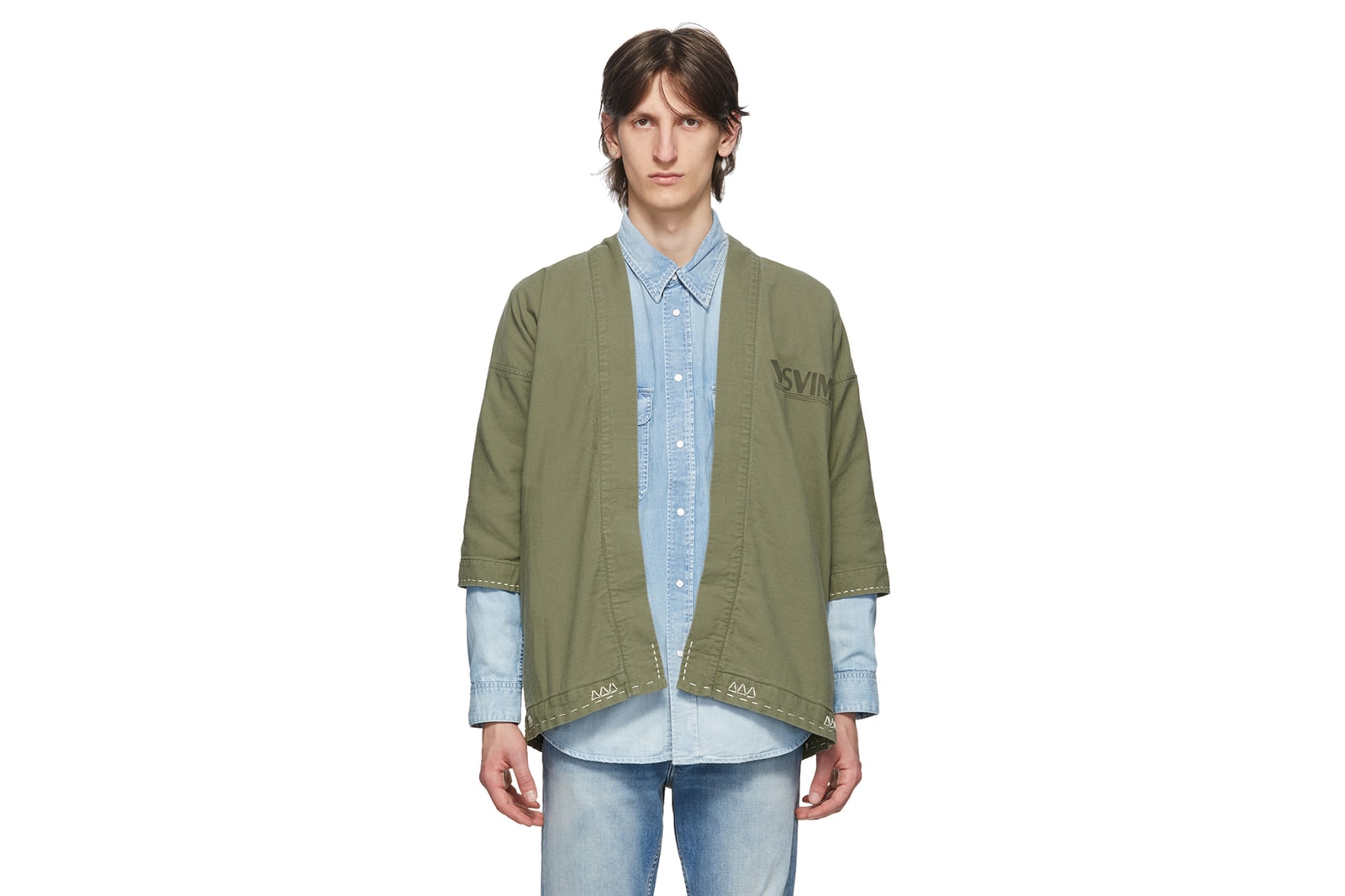 visvim green sanjuro kimono jacket炎热夏日将至,要数最不适合于