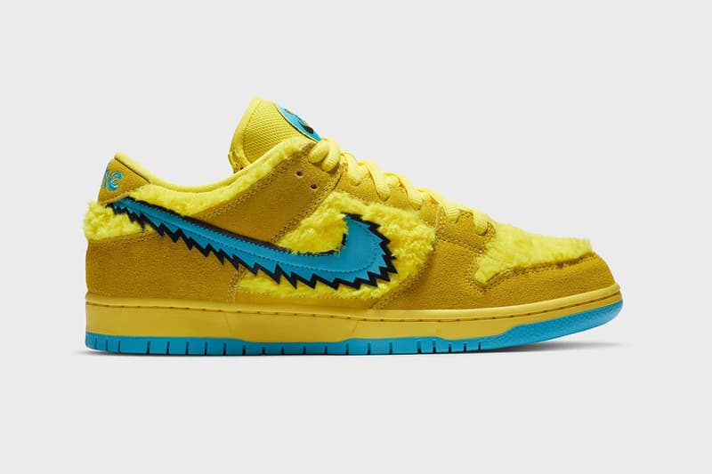 Grateful Dead x Nike SB Dunk Low ææ°è¯åé
è²ãOpti Yellowãå³å°ç¼å® | HYPEBEAST