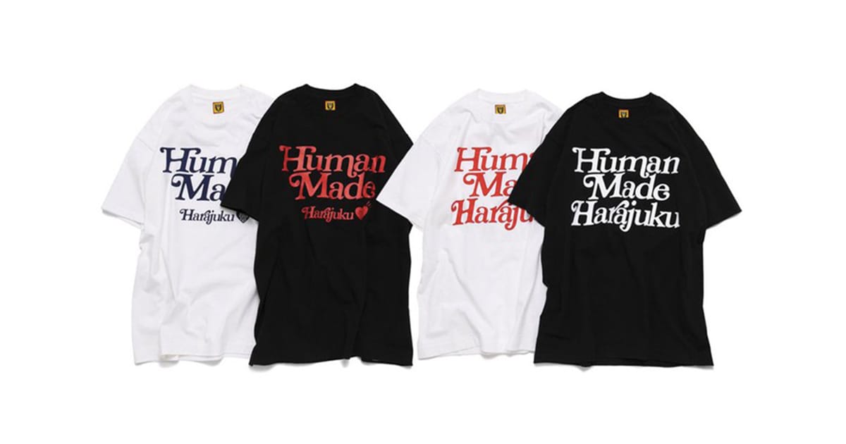 HUMAN MADE x Girls Don't Cry 全新聯乘T-Shirt 系列發佈| Hypebeast