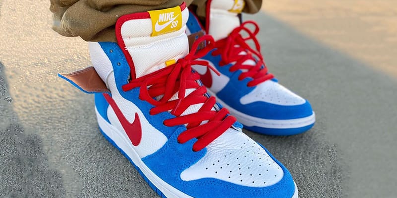 Kevin Perez 率先曝光Nike SB Dunk High 全新「Doraemon」配色| Hypebeast