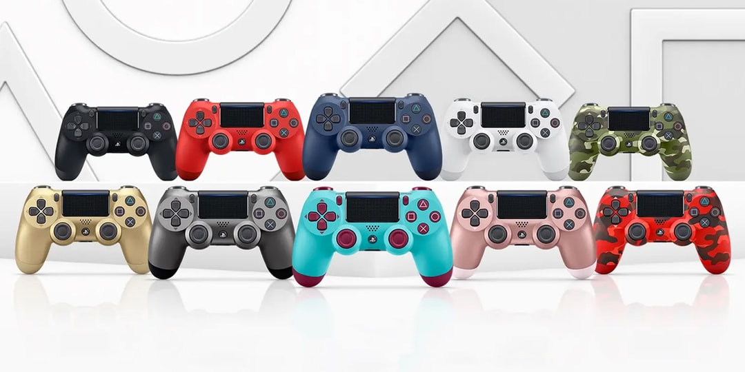 Sony PlayStation 4 多款特製主題 DualShock 4 復刻上架 | Hypebeast