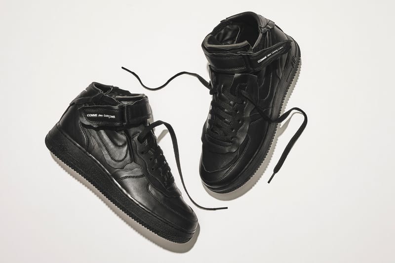 COMME des GARÇONS x Nike 全新聯乘Air Force 1 Mid 系列正式發佈