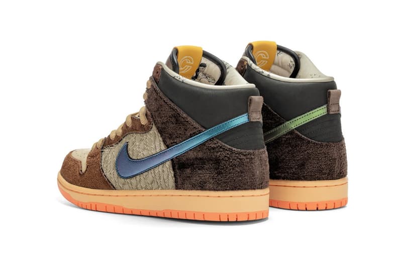 nike sb dunk high x concepts turducken
