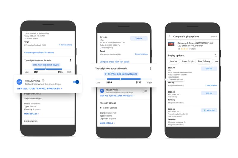 Google 推出全新網路購物綜合比價小工具 | Hypebeast