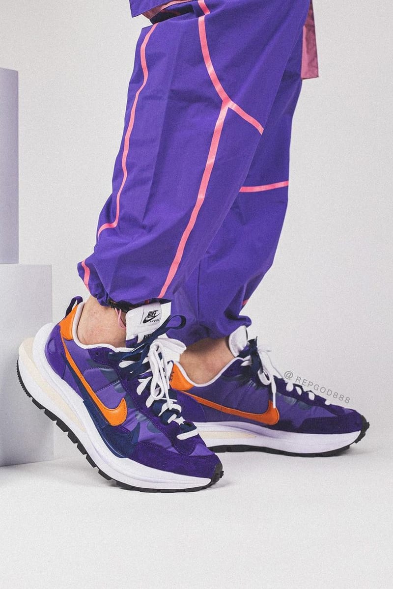 率先近賞sacai x Nike Vaporwaffle 2021 春季聯名鞋款之上腳圖輯