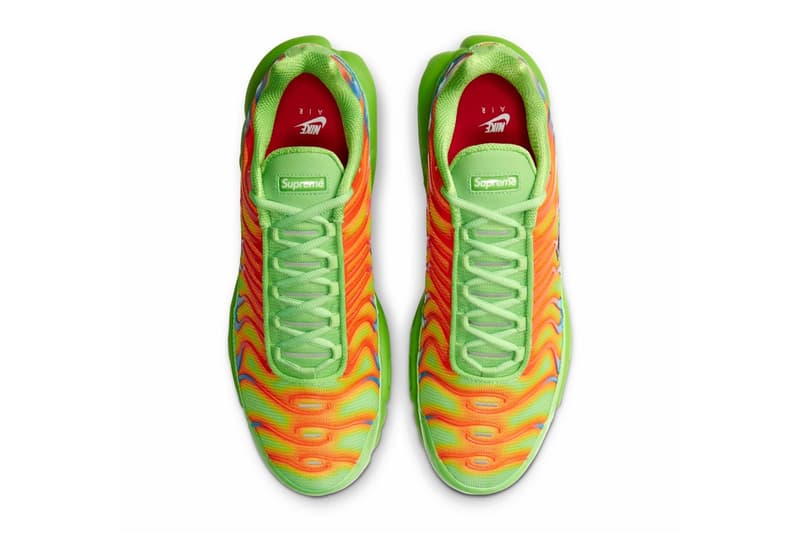 air max plus supreme fire pink