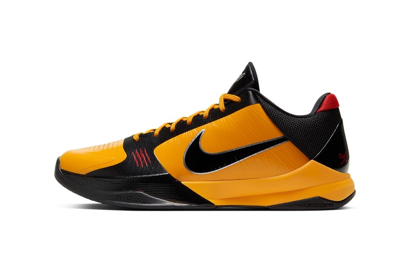 kobe 5 bruce lee alternate on feet