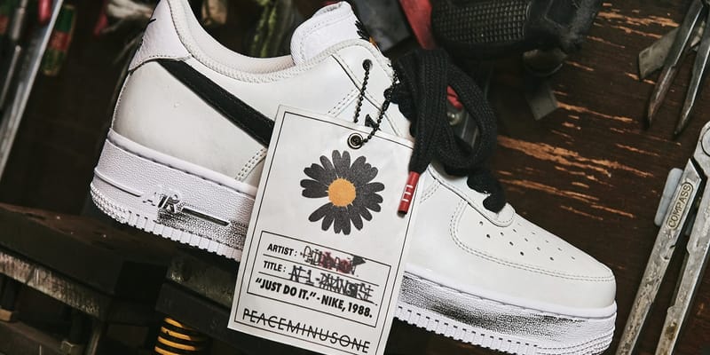 Peaceminusone x 'air force 1 clearance raffle