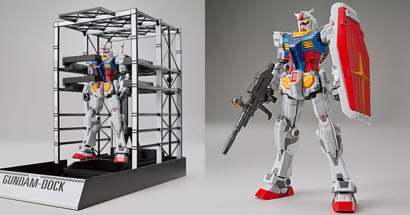 Premium Bandai 推出全新RX-78F00 Gundam Factory Yokohama 模型 