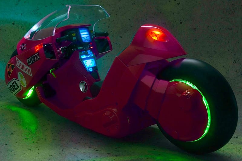 Bandai Spirit 打造《AKIRA》金田正太郎招牌紅色重型摩托車模型| Hypebeast