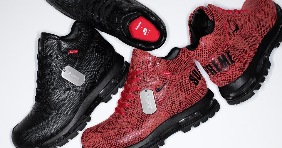 Supreme x Nike Air Max Goadome å
¨æ°è¯ä¹é款æ£å¼ç¼ä½ | HYPEBEAST
