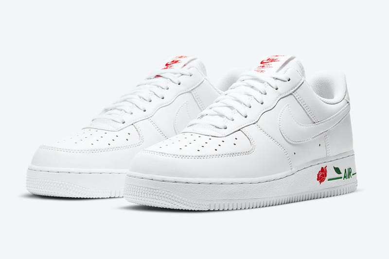 nike air force 1 low white rose