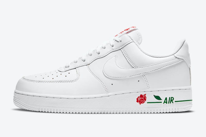 nike air force 1 low white rose