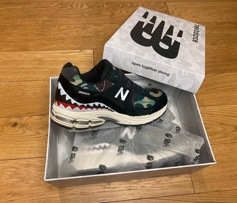bape new balance 2002r release date