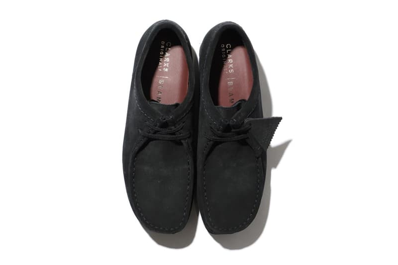 clarks x beams wallabee