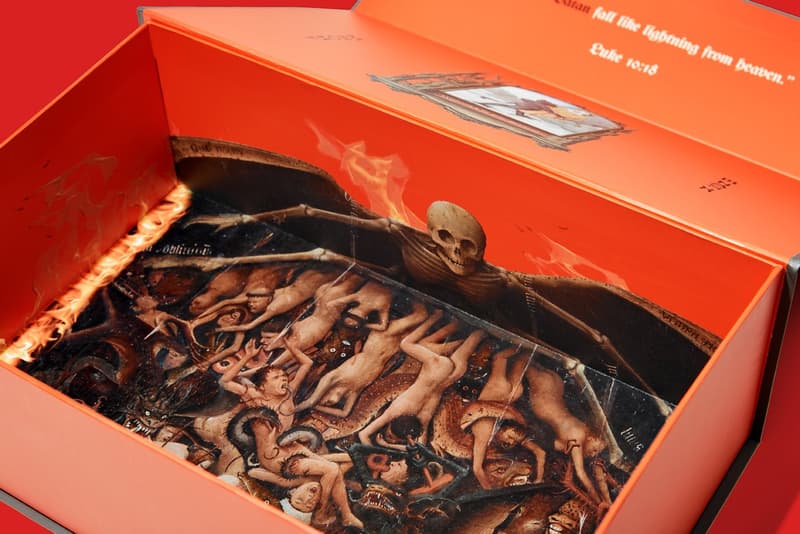 nike lil nas x shoe box
