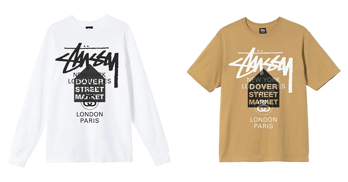 Stüssy x Dover Street Market 全新「World Tour」系列上架| Hypebeast