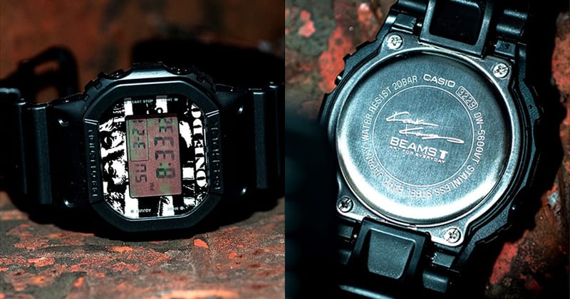 BEAMS T x 河村康輔x G-Shock 全新三方聯乘DW-5600 錶款發佈| Hypebeast