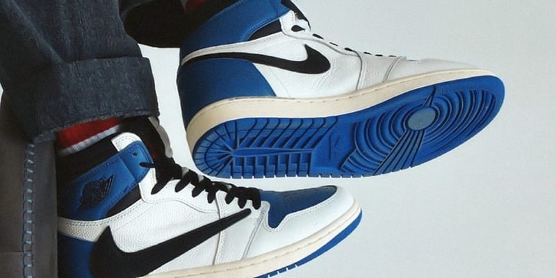 Travis Scott x fragment design x Air Jordan 1 High 三方聯名大作