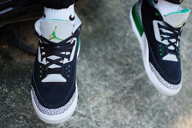 air jordan 3 pine green pre order